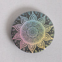 Mandala 1 Inch Button