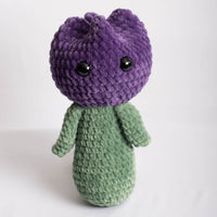 Purple Tulip Crochet Plushie