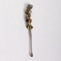 Tigers Eye Crystal Dab Tool