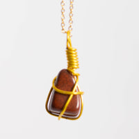 Red Jasper Crystal Pendant