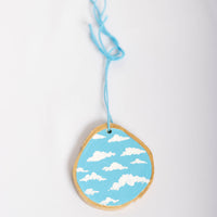 Light Blue Cloud Ornament