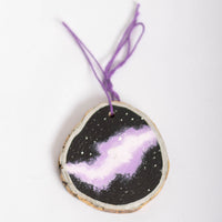 Purple Galaxy Ornament