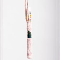 Light Pink Crochet Vape Holder Necklace
